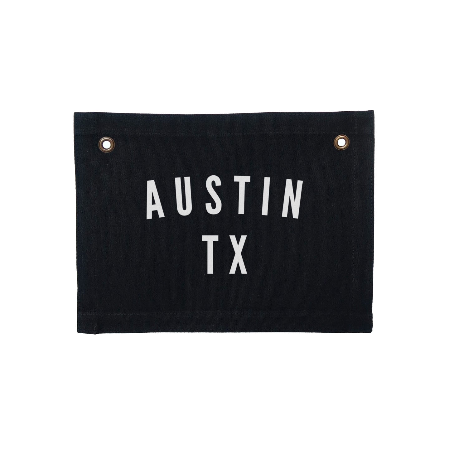 Austin Texas Small Canvas Flag