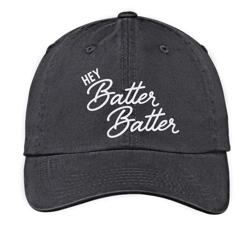 Hey Batter Batter Baseball Cap