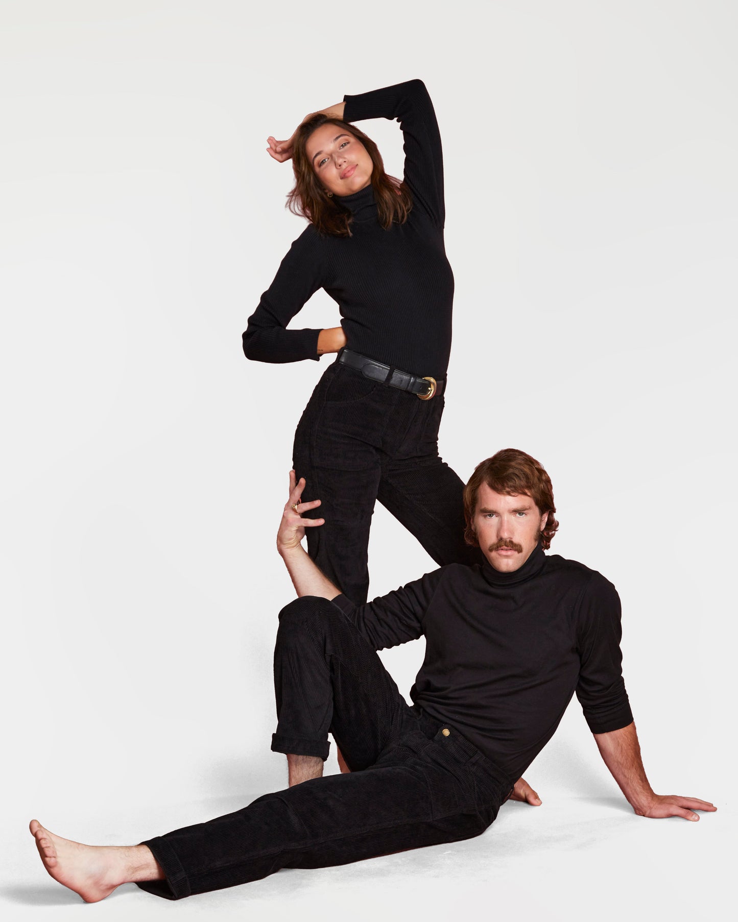 Men's Stovepipe Pant (Black)