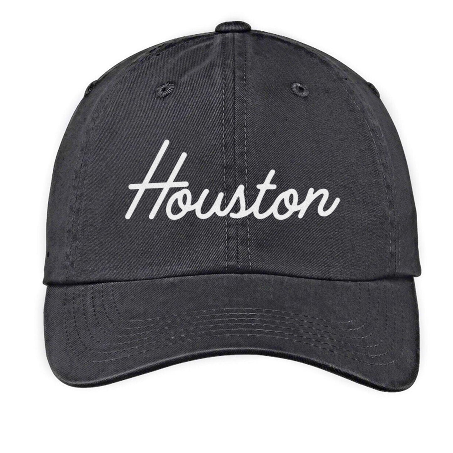 Houston Cursive Baseball Cap V2