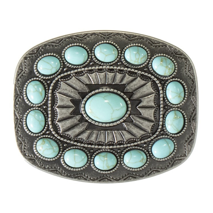 Southwest Turquoise Buckle