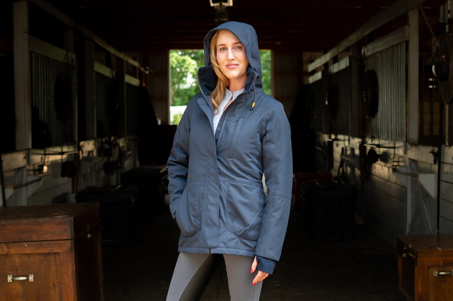 Winter Insulated Riding Jacket 2.0 - Blue Nights