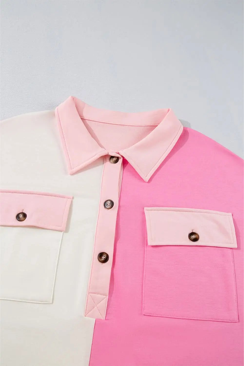 Love Salve Color Block Sweatshirt Daily Wear Women's Plus Size Top: Soft, Casual