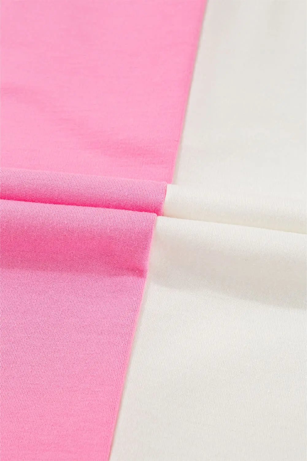 Love Salve Color Block Sweatshirt Daily Wear Women's Plus Size Top: Soft, Casual