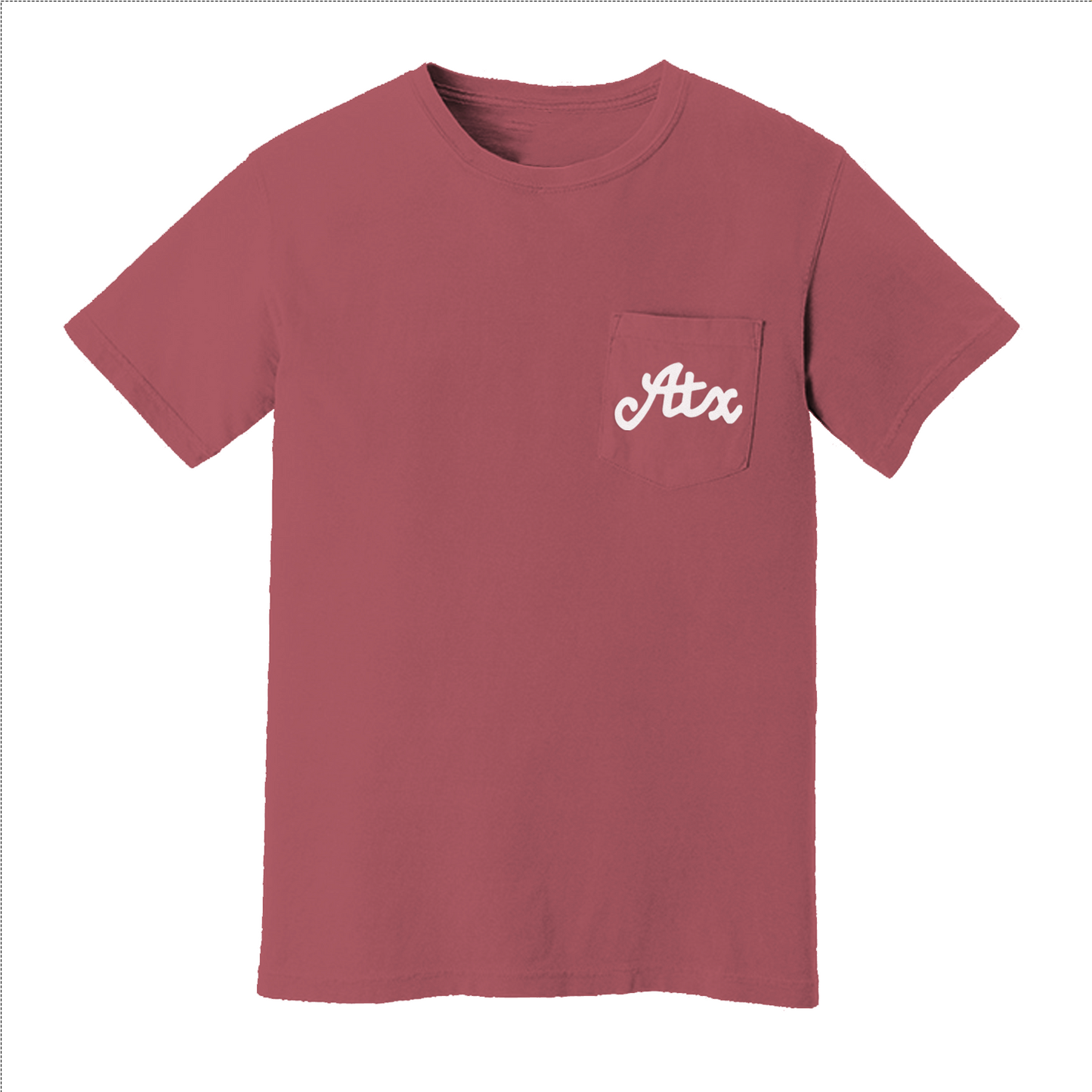 ATX Cursive Pocket Tee