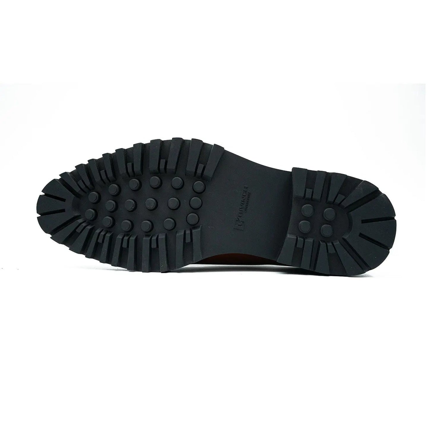 Brown Dual-Buckle Chunky Sole Brogues