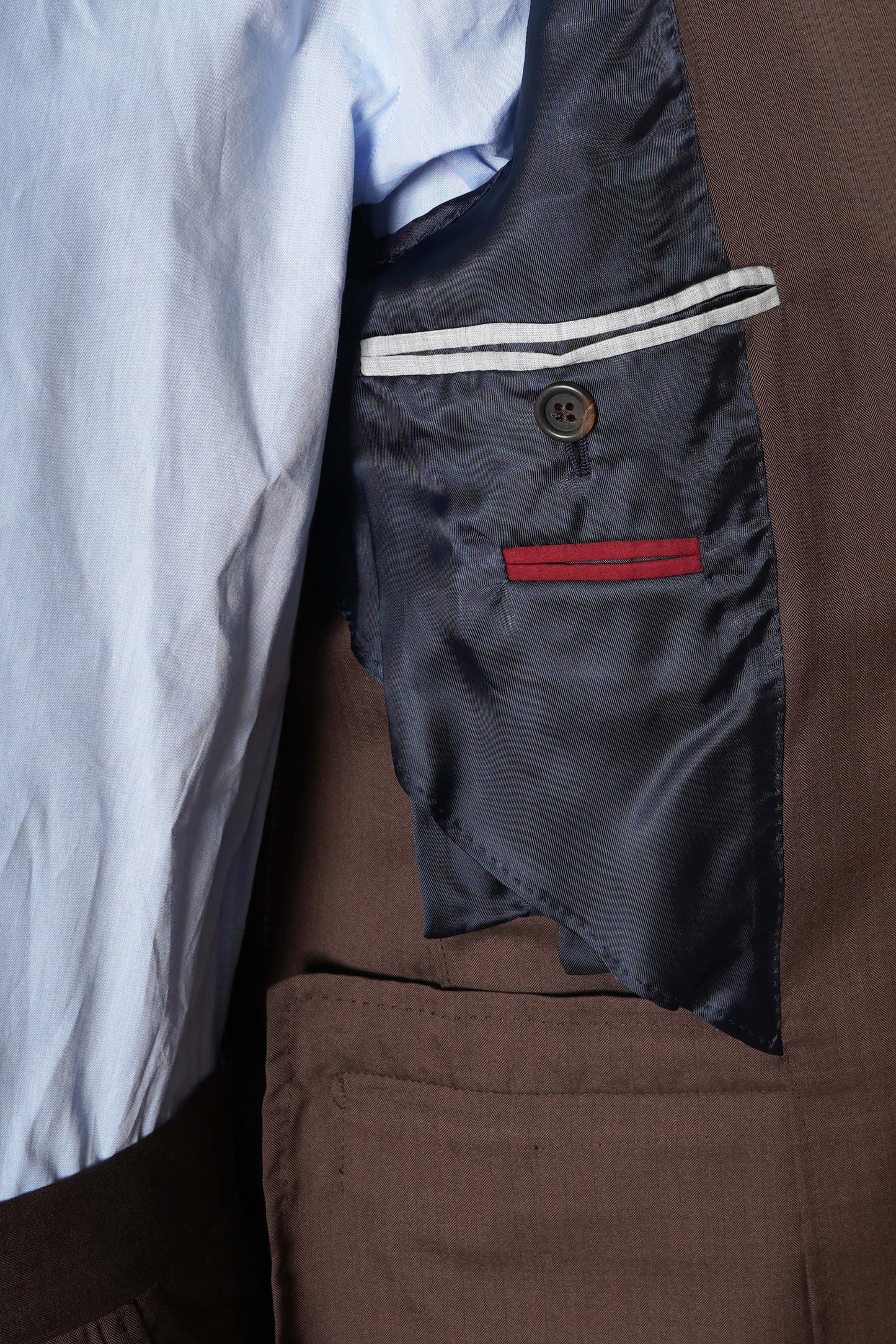 Brunello Cucinelli Pinstripe Cotton-Virgin Wool Suit