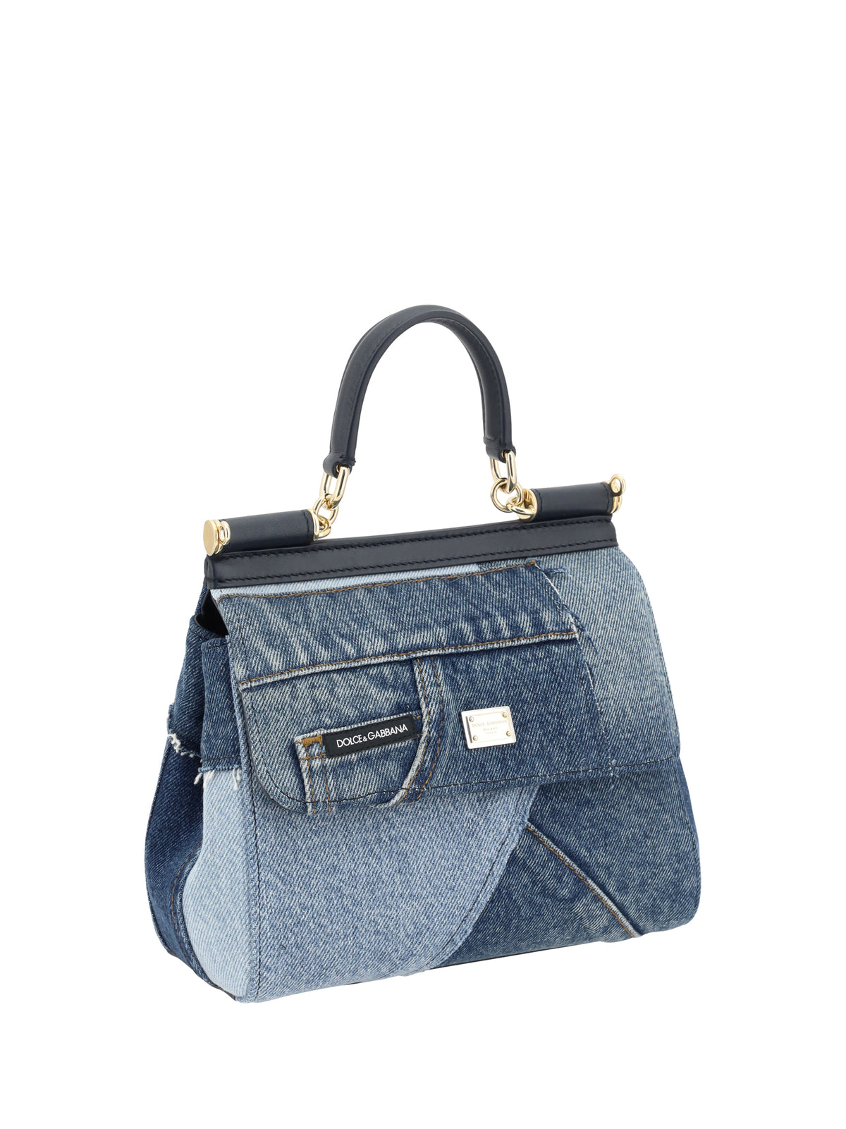 Handbag Sicily Denim Cotton