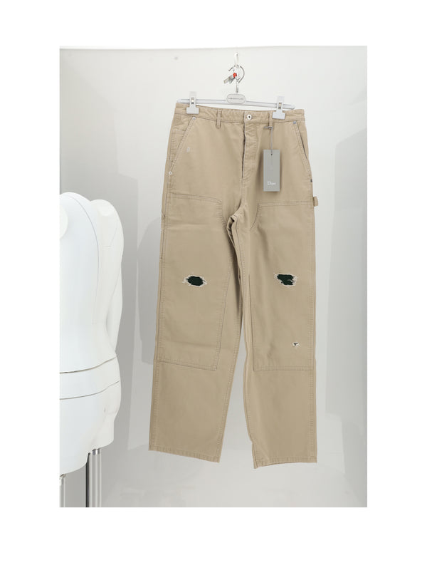 Relaxed Carpenter Jeans in Beige