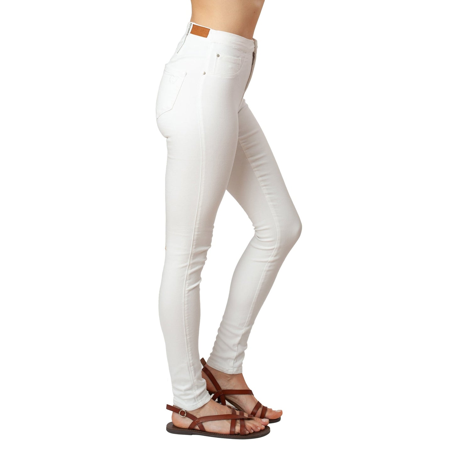 White Jeans Basic Signature Style