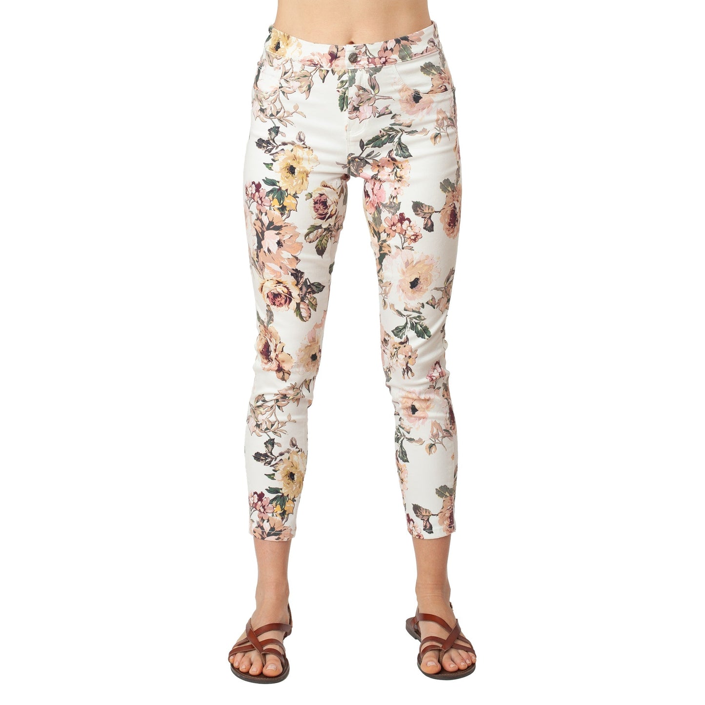 Printed Jeans Basic Signature Style