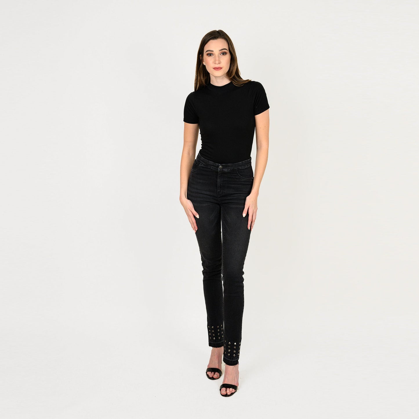 Studded Leg Covi Skinny