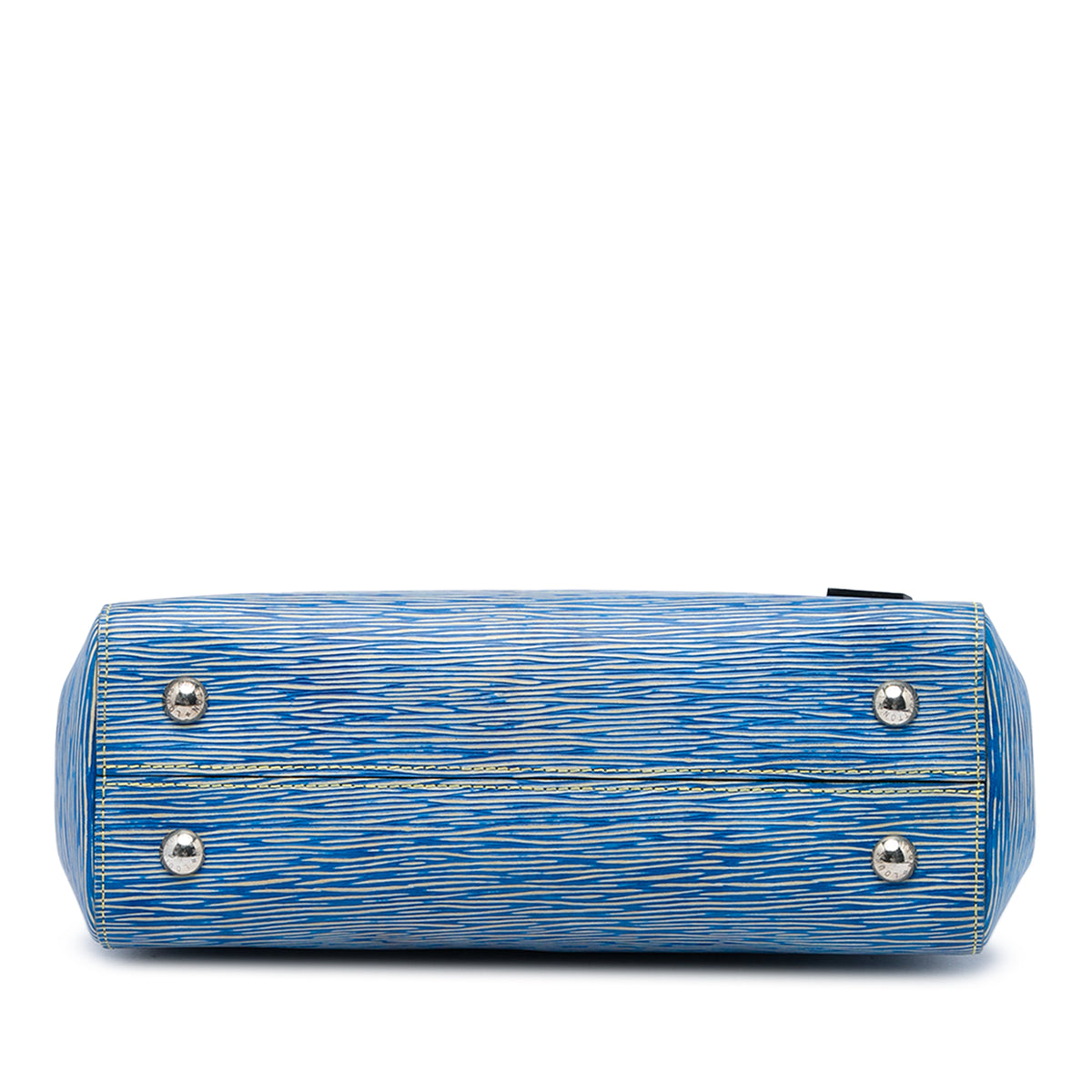 Satchel Bag Cluny MM Blue Epi Leather (Pre-Owned)