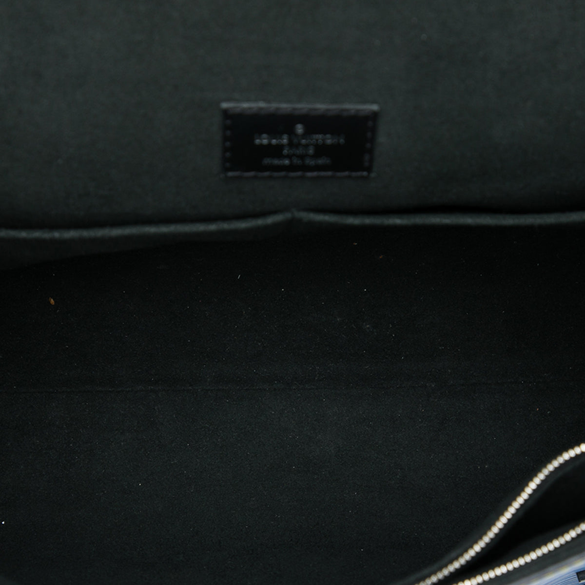 Satchel Bag Cluny MM Blue Epi Leather (Pre-Owned)