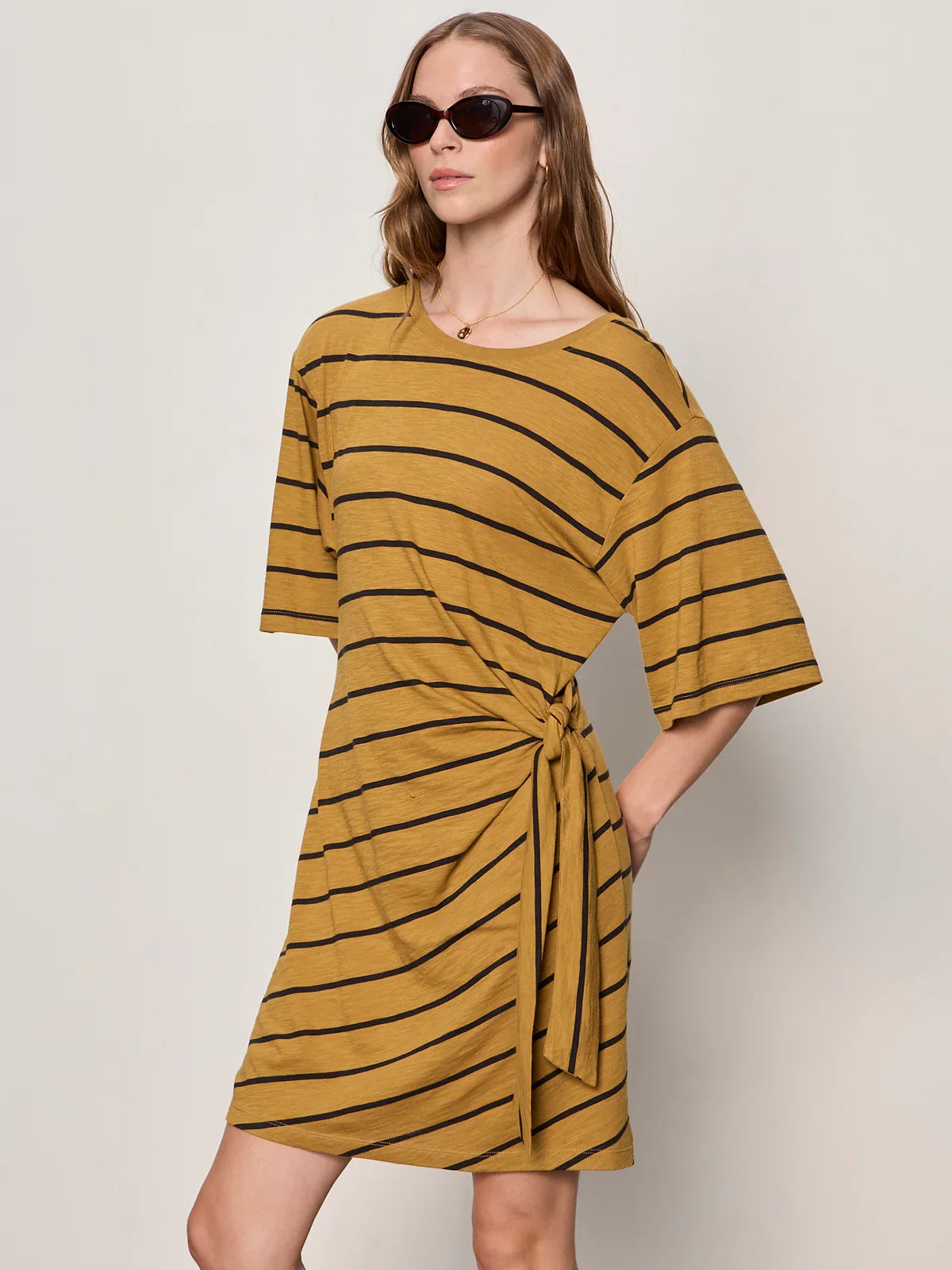 Sanctuary Easier Together Tie Knit Dress