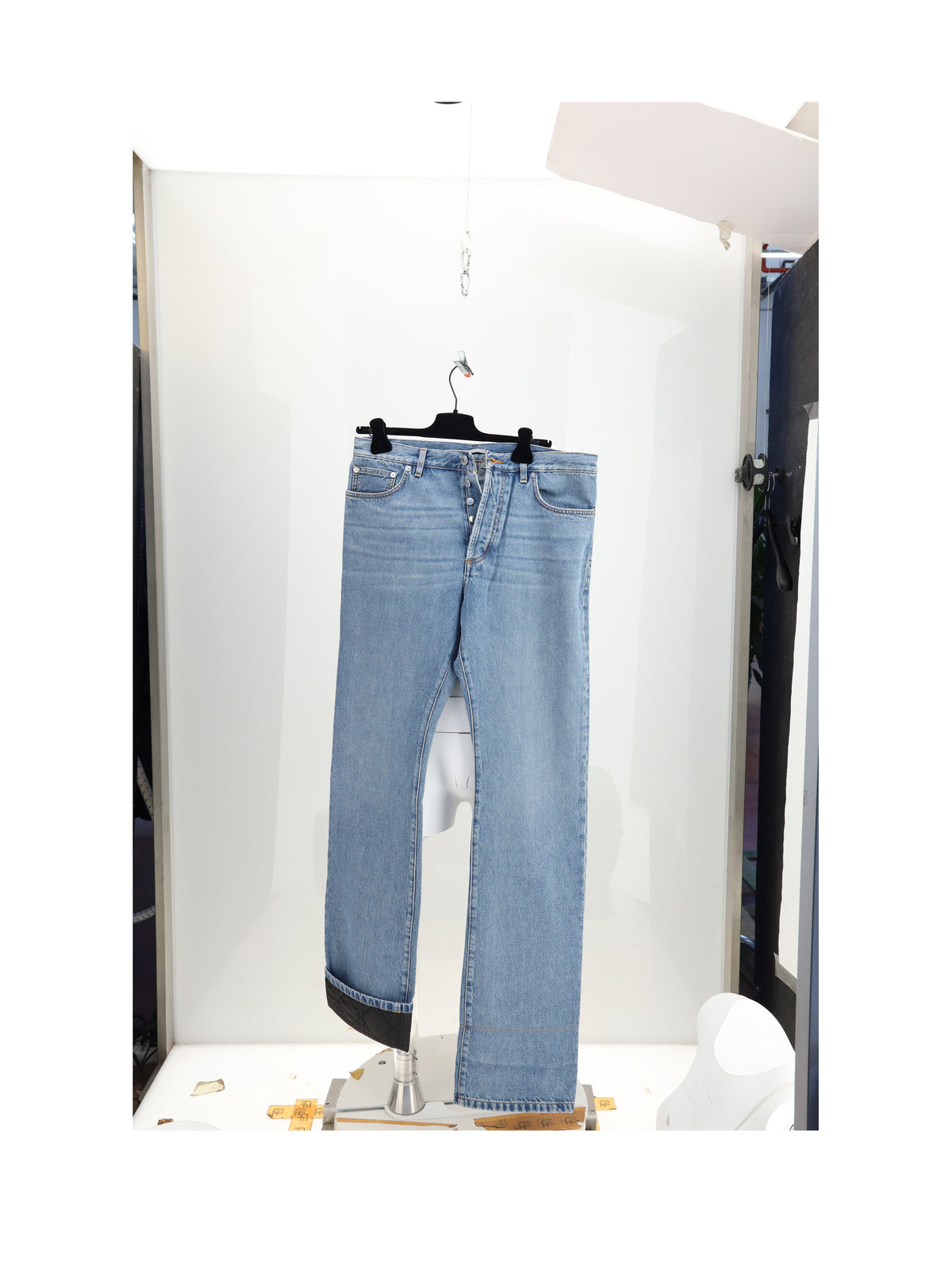 Dior Denim Trousers Cannage Blue