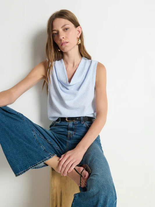 Nation Cille Cowl Neck Tank