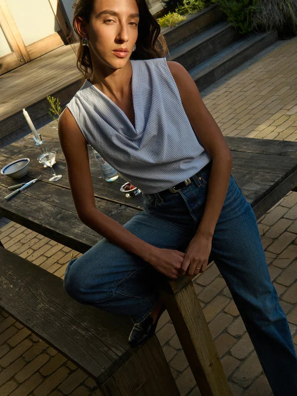 Nation Cille Cowl Neck Tank
