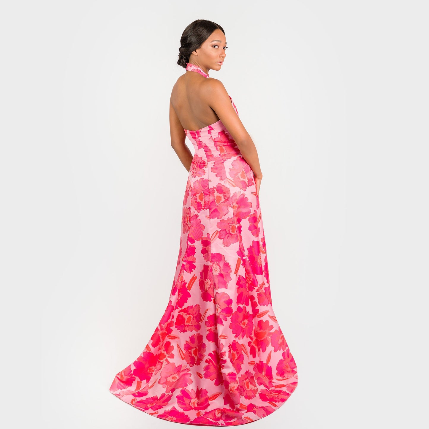 The Halter Neck Classic Gown