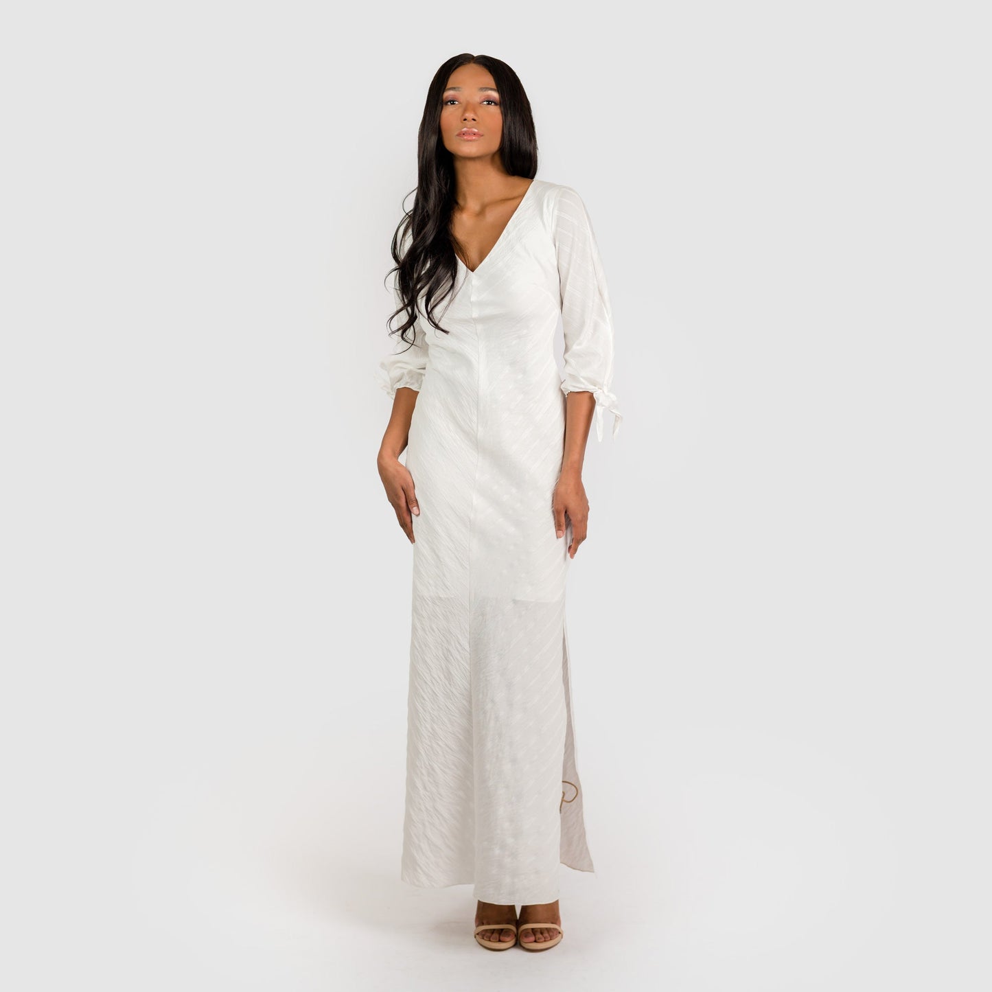 The Knotted Sleeve Side Slit Classic