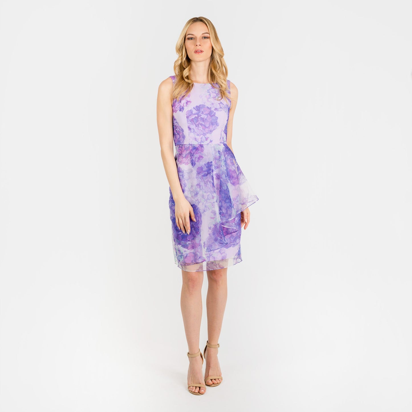 CN7196 Slvss Overskirted Sheath