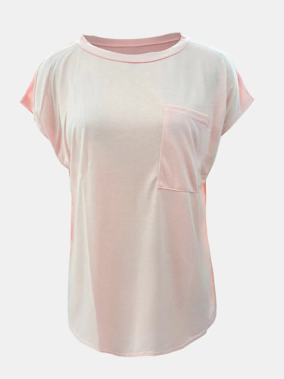 Trendsi Cap sleeve t-shirt in light colors