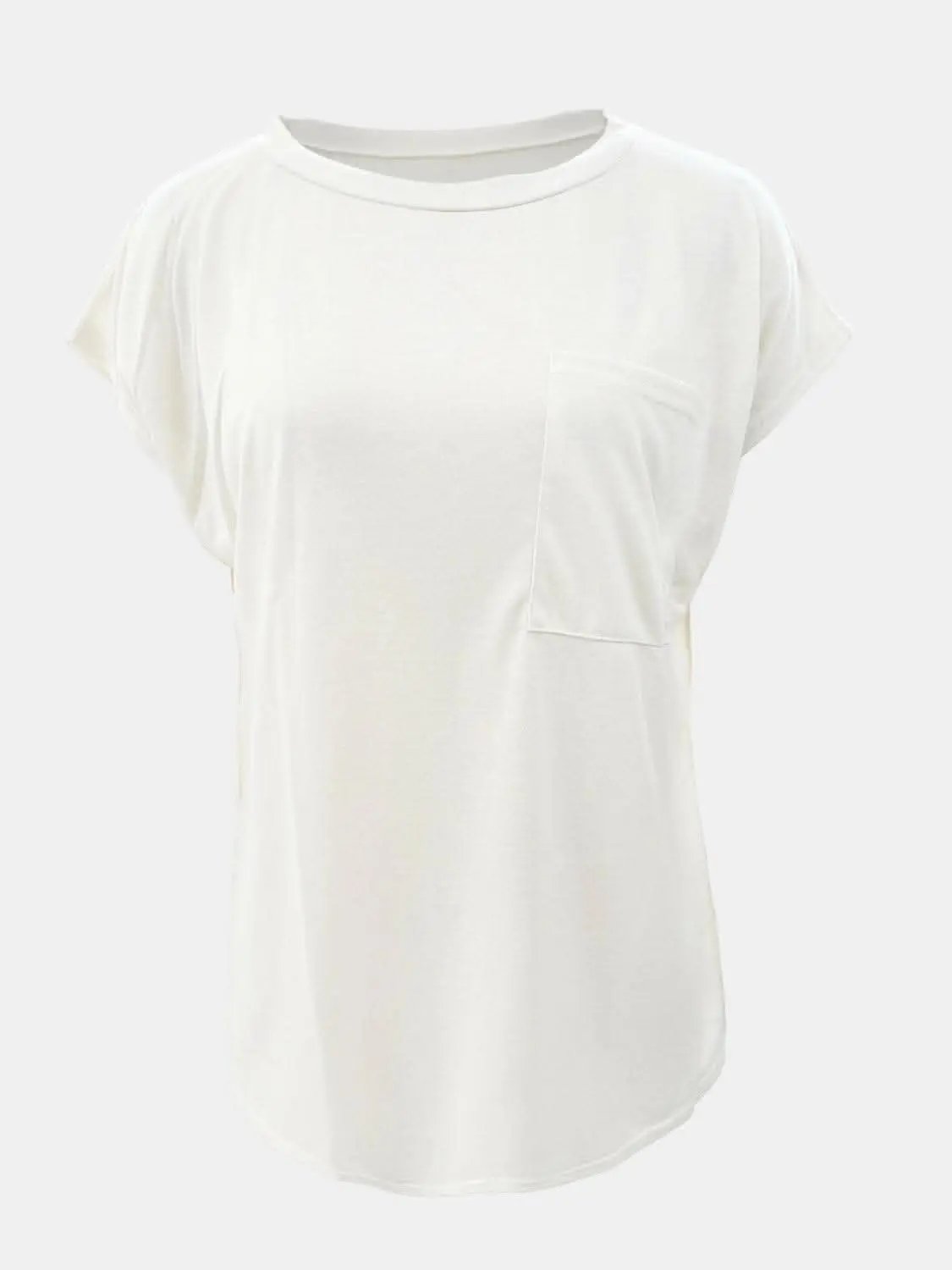 Trendsi Cap sleeve t-shirt in light colors