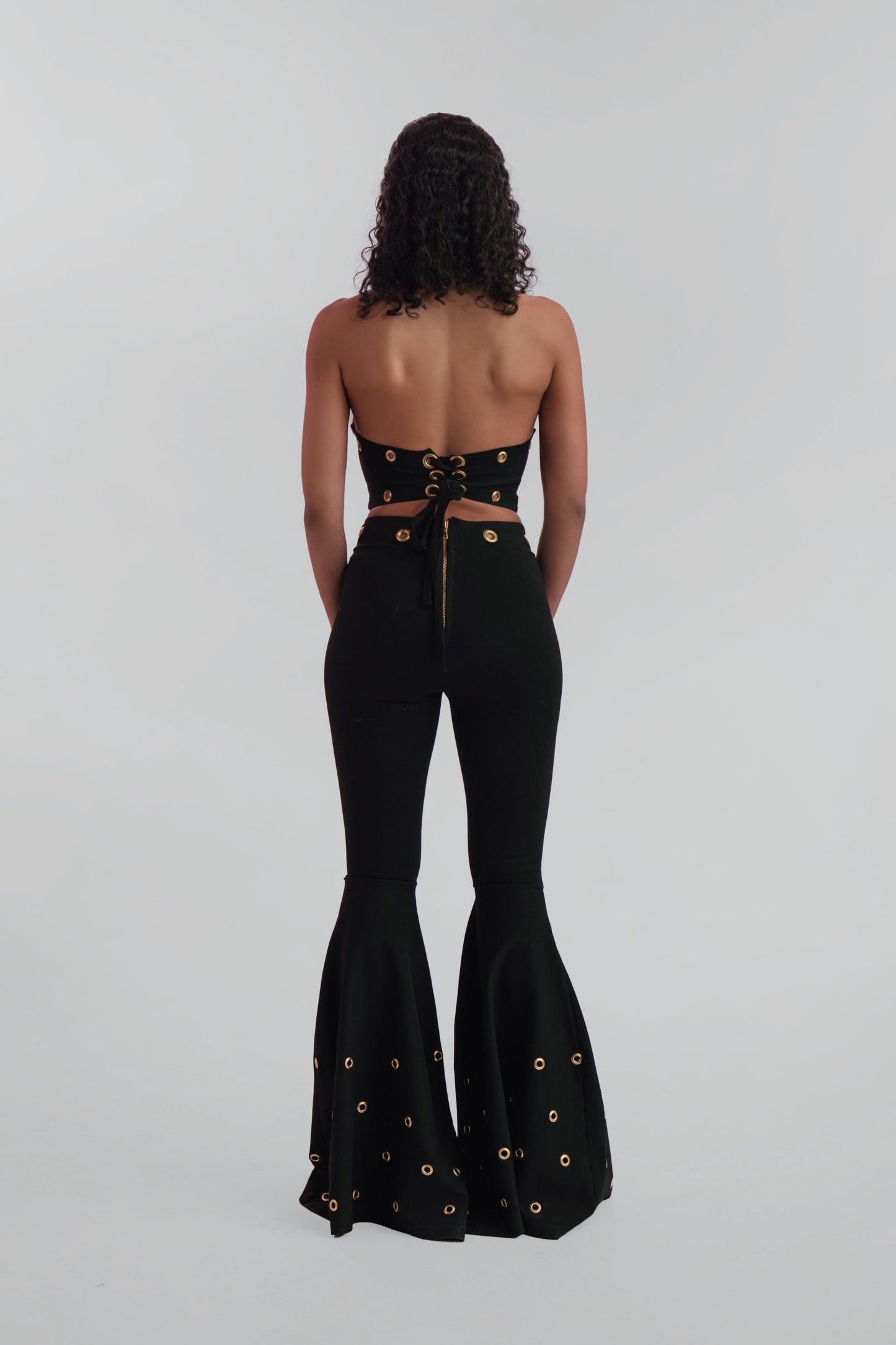 Channing Bell-Bottom Pants