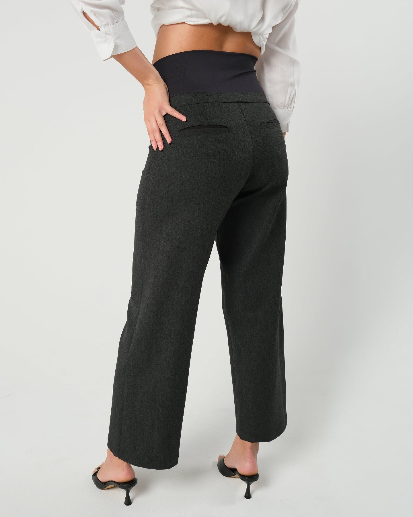 Nathalie Wide Leg Maternity Trouser (Regular & Petite)
