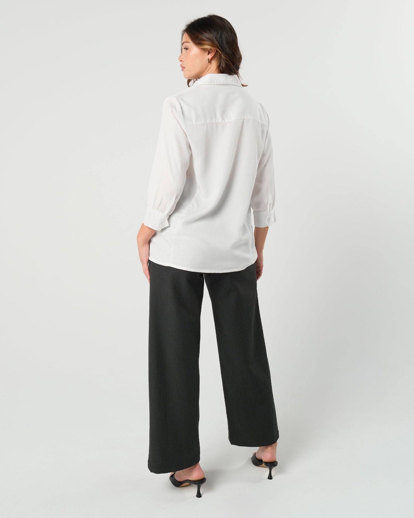 Nathalie Wide Leg Maternity Trouser (Regular & Petite)