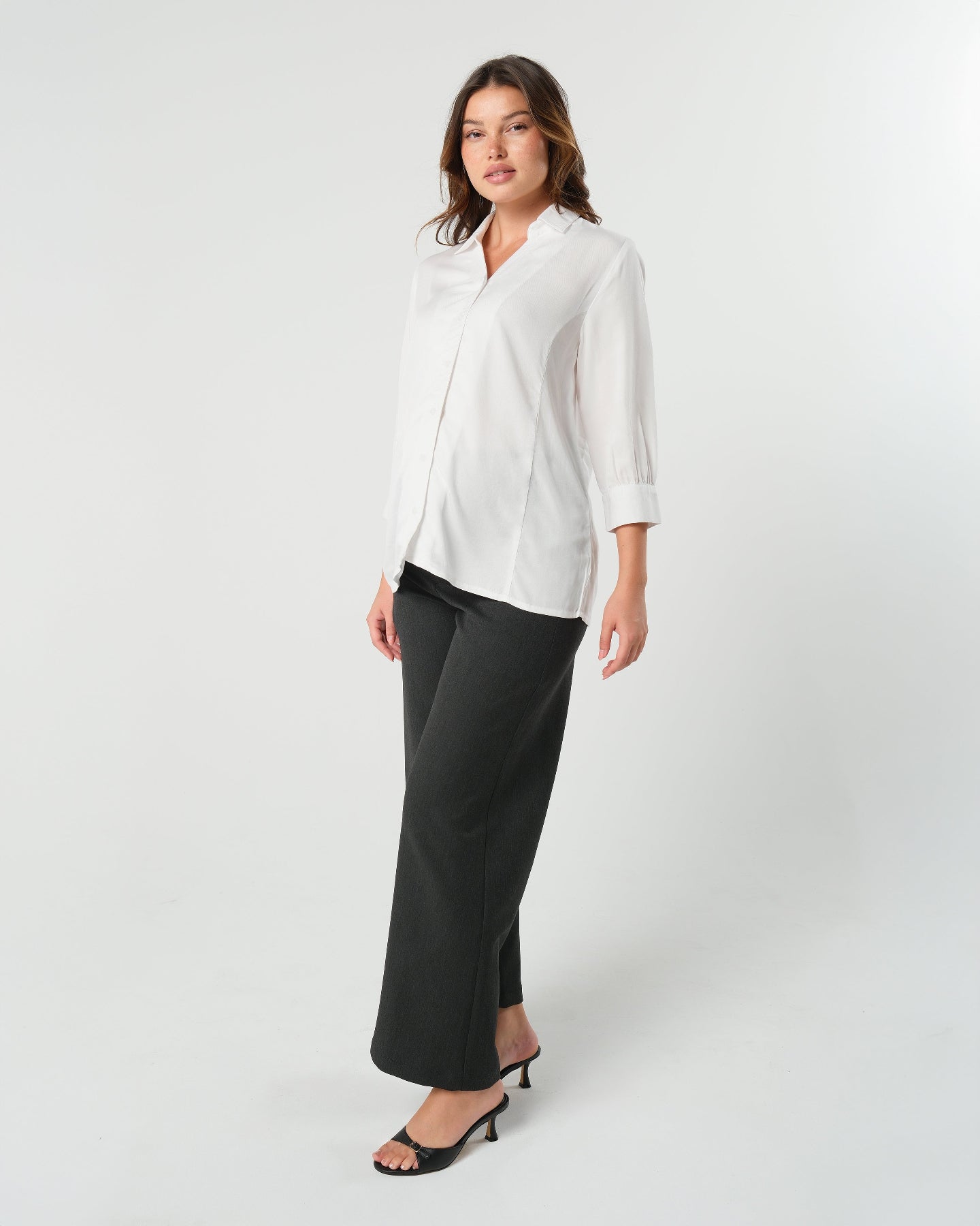 Nathalie Wide Leg Maternity Trouser (Regular & Petite)