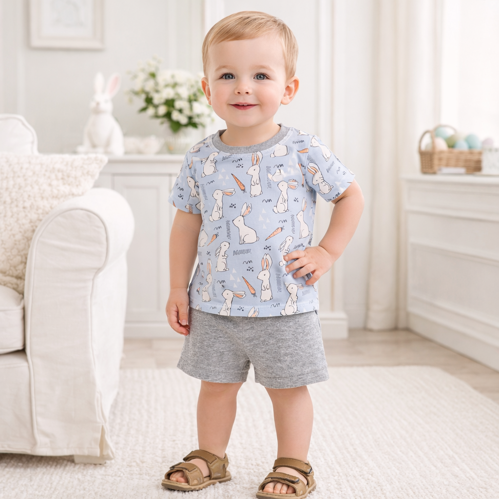 Cottontail Crew Bamboo & Cotton Easter Set for Boys