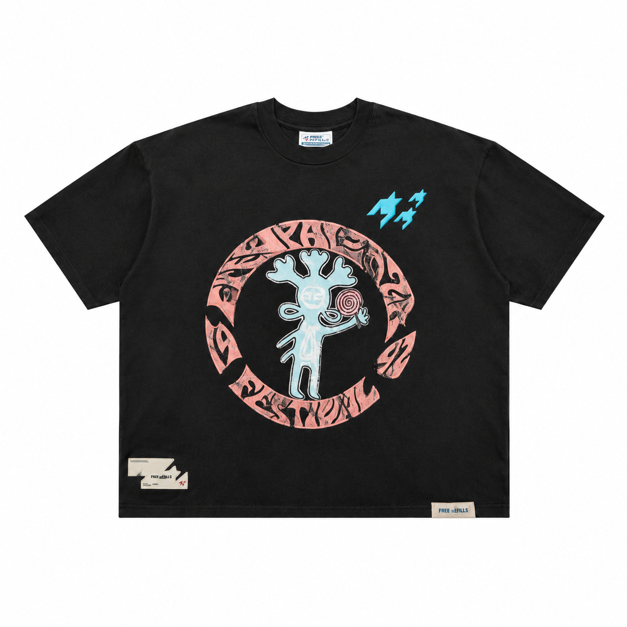 Freepalooza Tee - Black