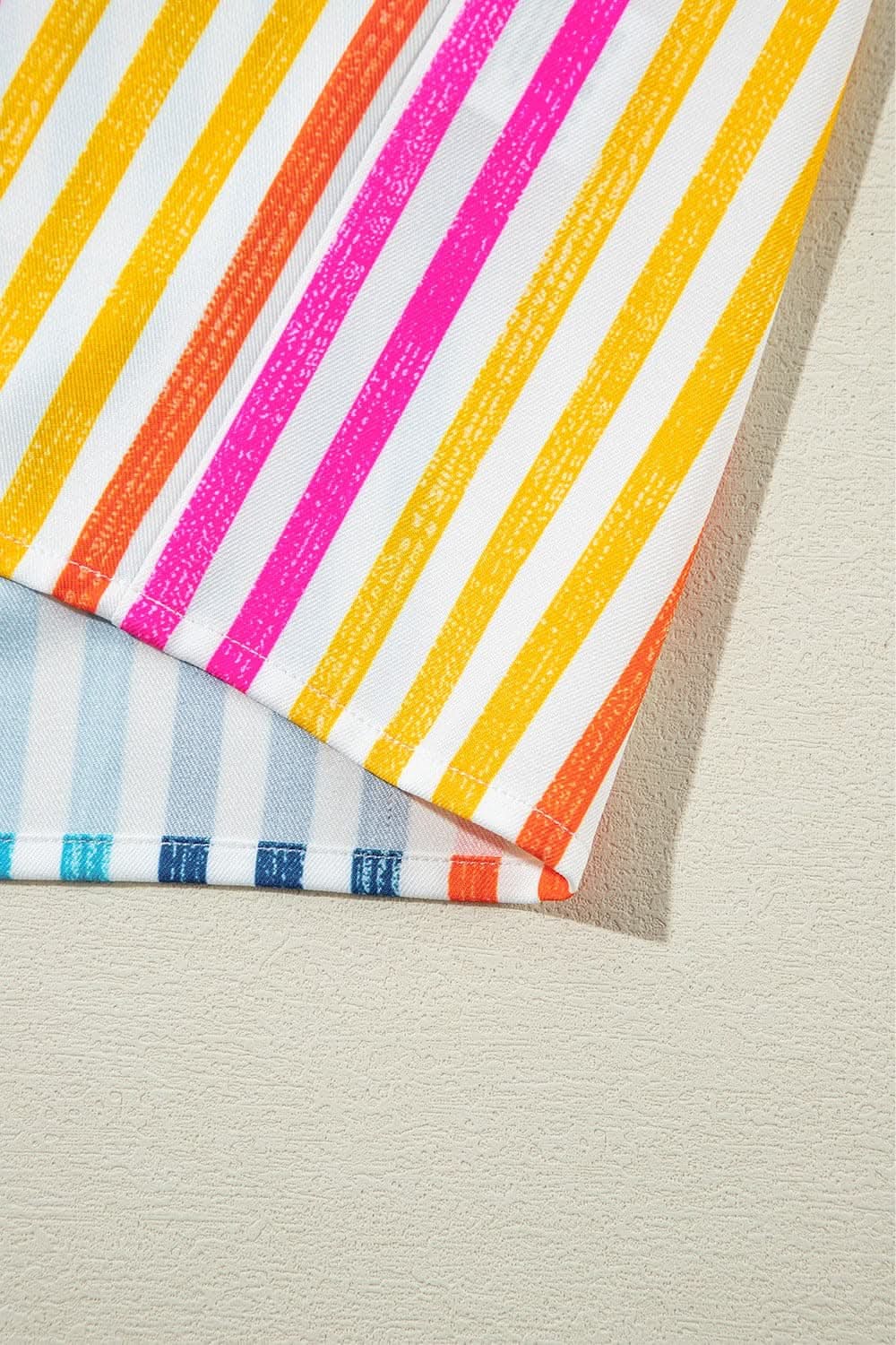 Trendsi Chic Striped Long Sleeve Shirt