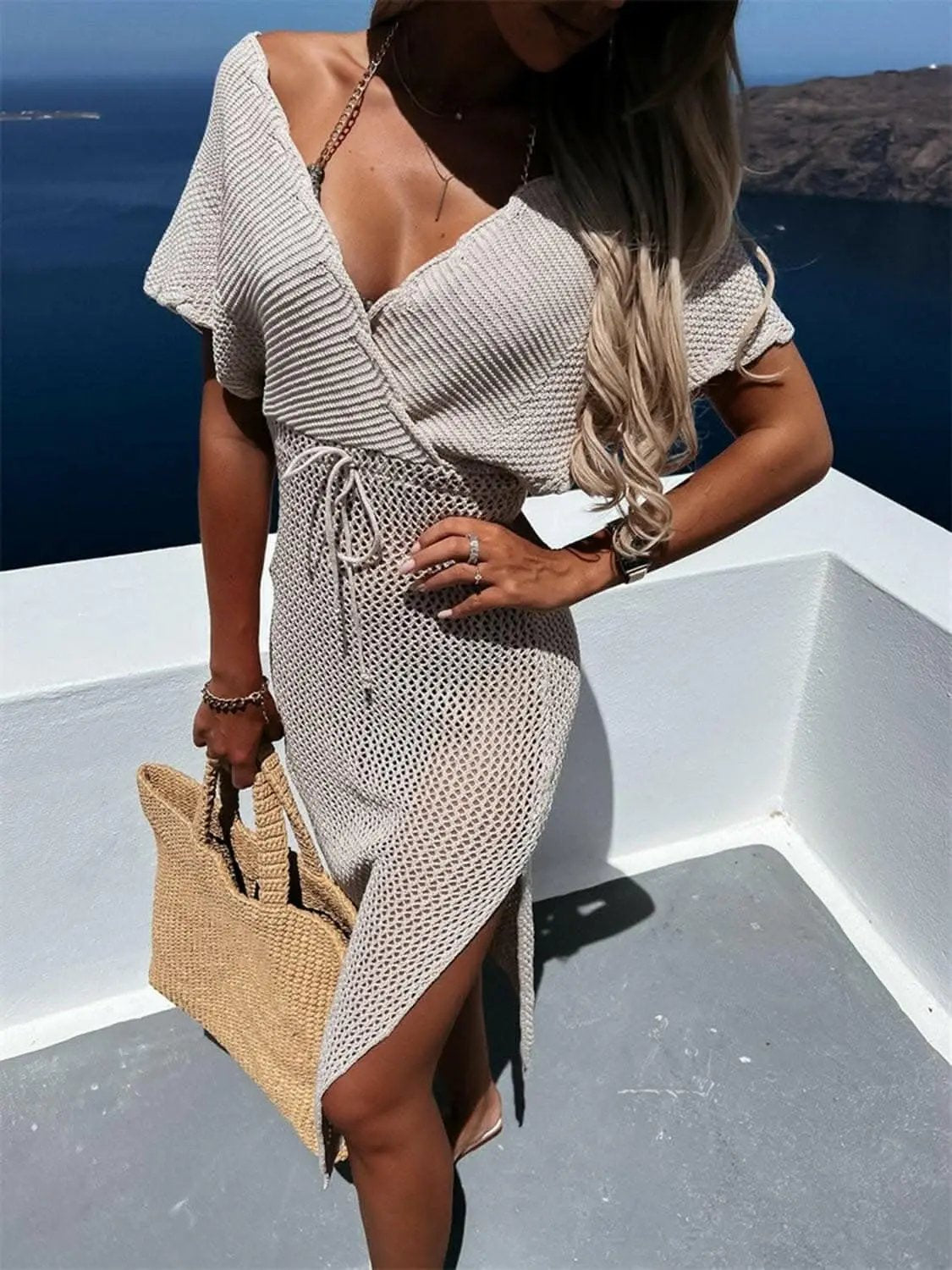 Trendsi just arrived - Chic batwing sleeve cover-up