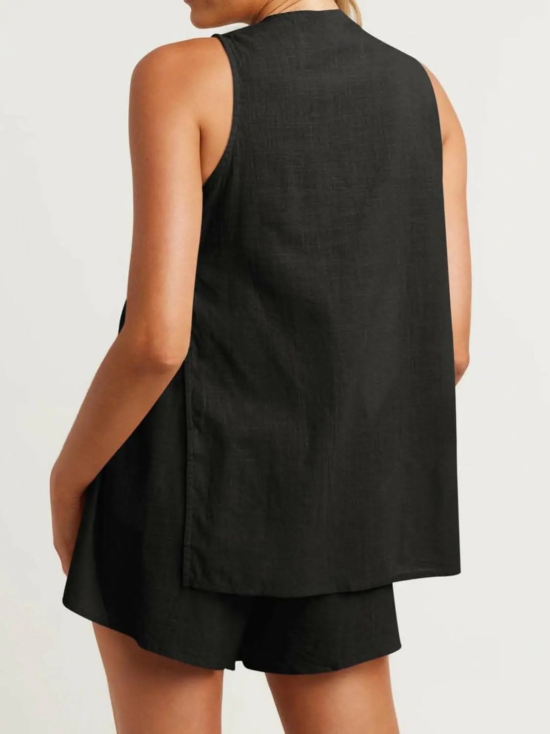 Trendsi Shorts - Chic cotton lounge set - cozy comfort