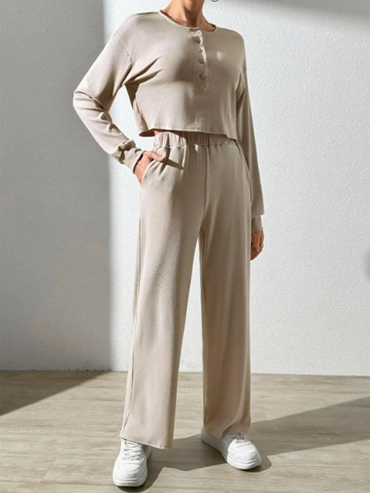 Trendsi just arrived - Chic cozy long sleeve lounge set