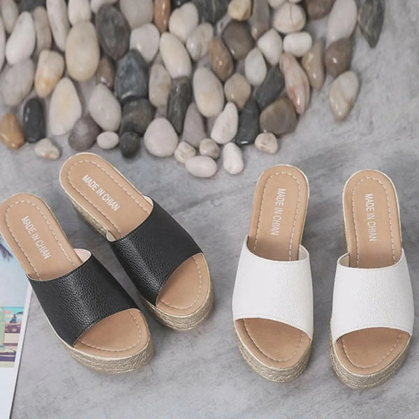 Trendsi Shoes - Chic open toe elevated sandals
