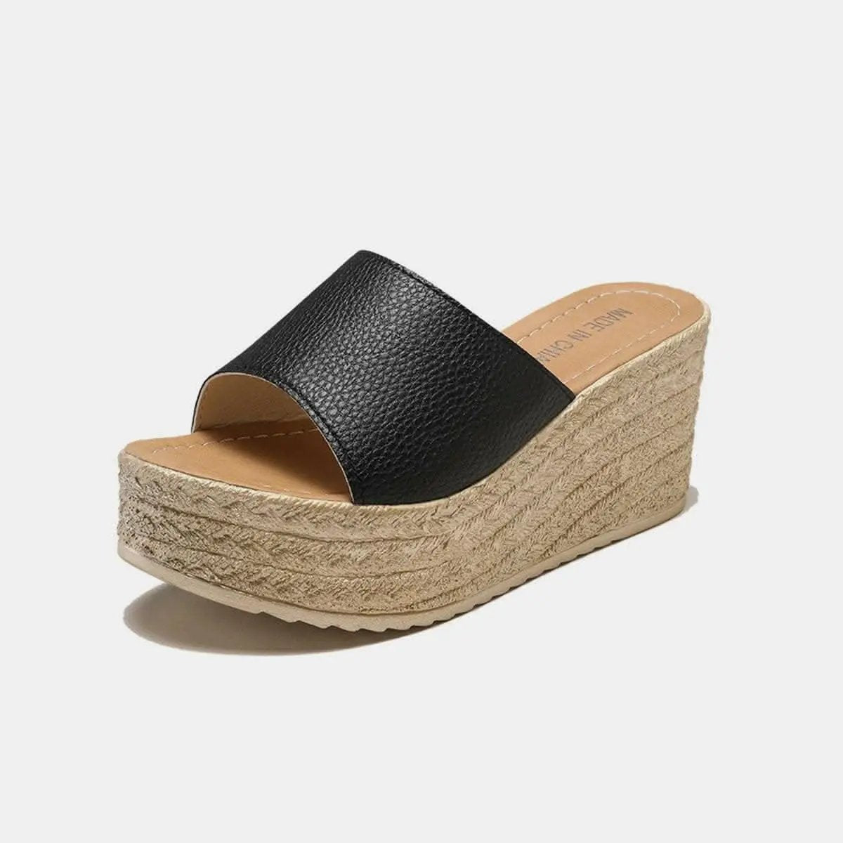 Trendsi Shoes - Chic open toe elevated sandals