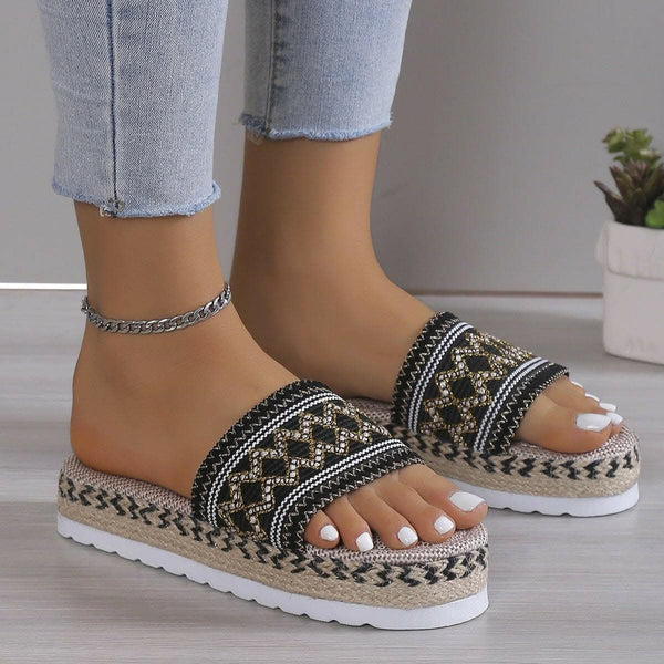 Trendsi Shoes - Chic open toe platform sandals