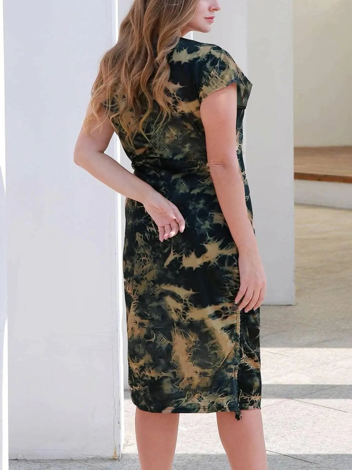Plus Size Dress - Tie-Dye - Chic Style