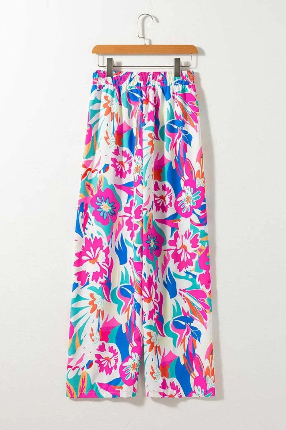 Trendsi Chic printed wide-leg pants