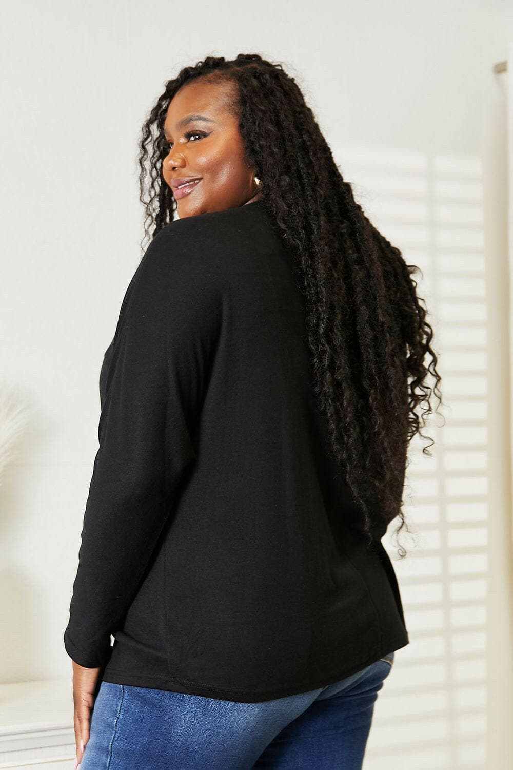 Trendsi TIKTOK - Chic sheer sleeve top for women