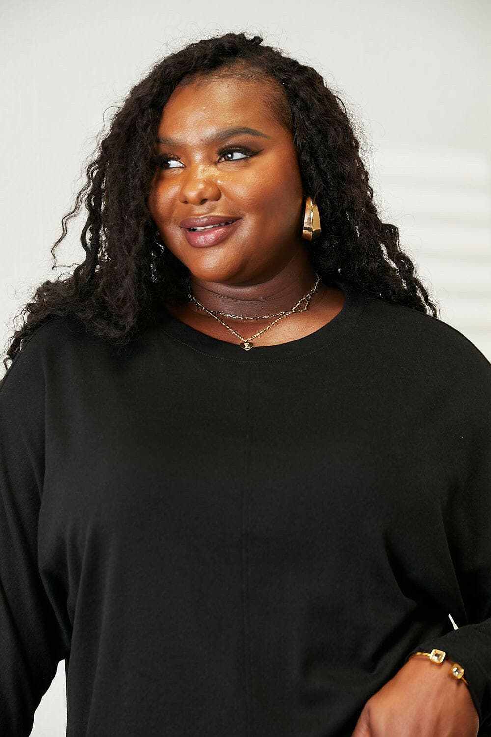 Trendsi TIKTOK - Chic sheer sleeve top for women