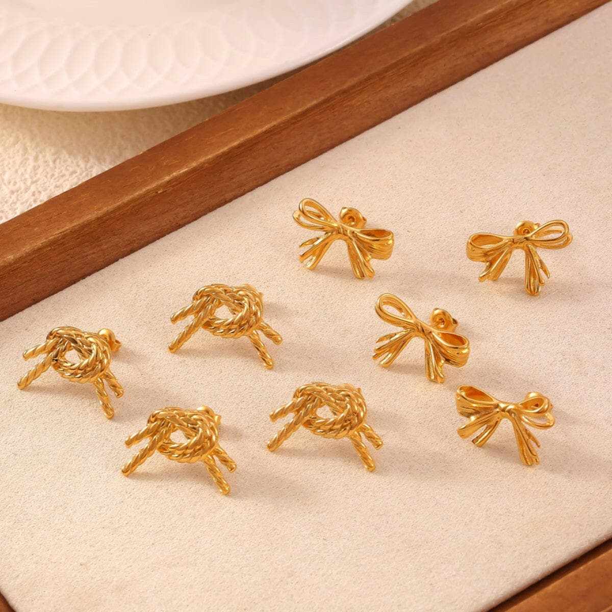 Trendsi just arrived - Chic titanium steel stud earrings