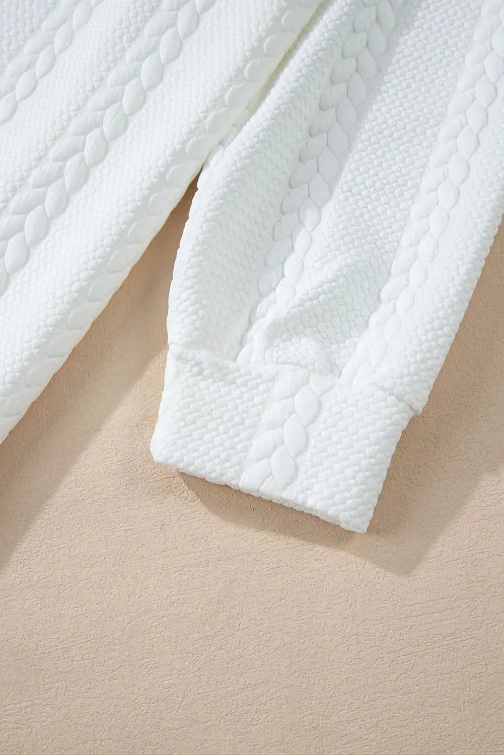 Women's Cable Knit Sweater - Soft Textured - Daily Wear Top