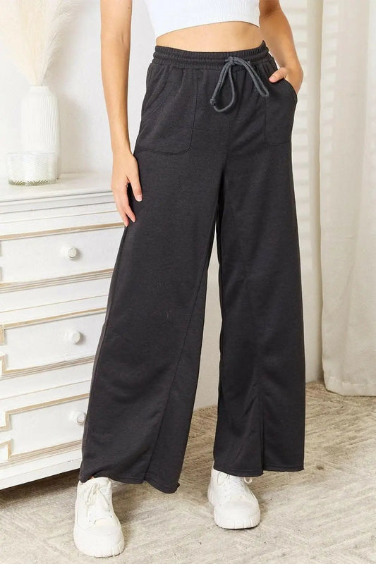 Trendsi TIKTOK - Chic wide-leg trousers with pockets