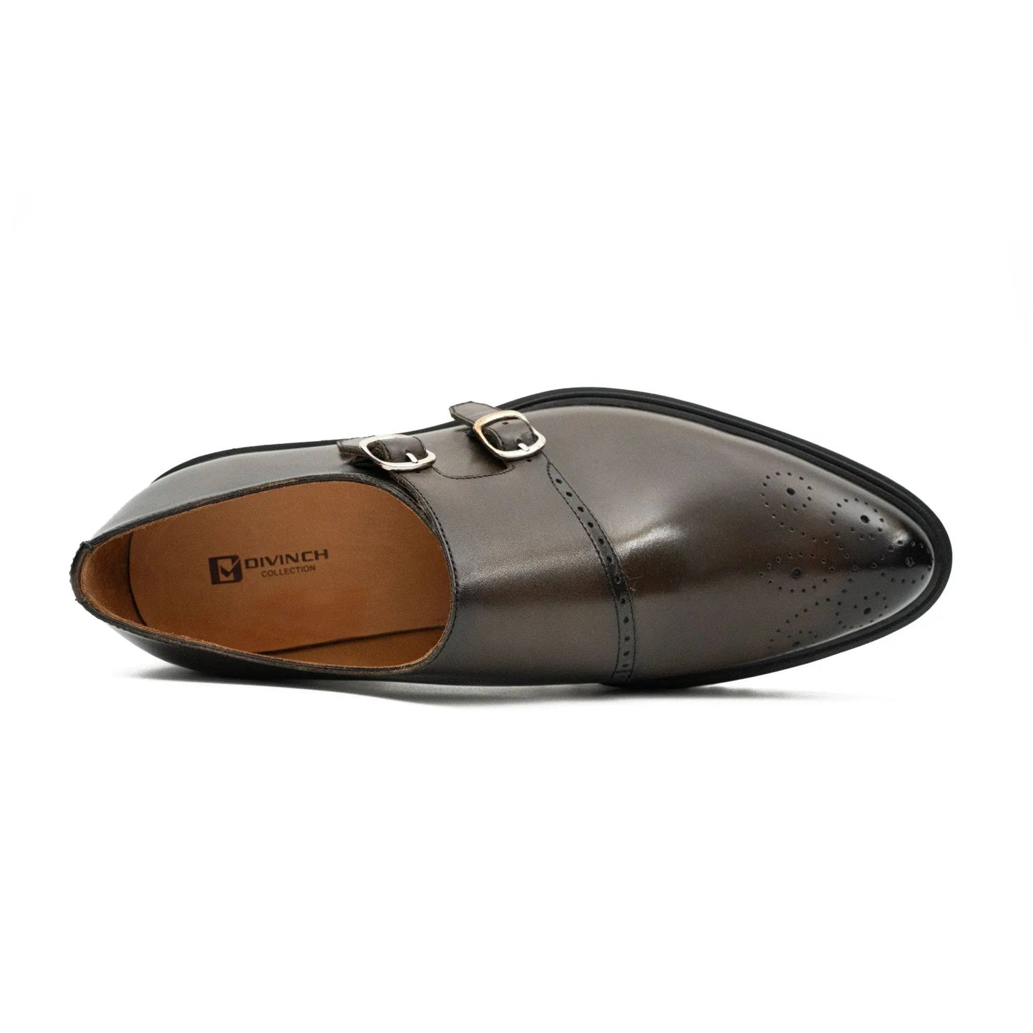 Coffee Double - Monk Chunky Loafers