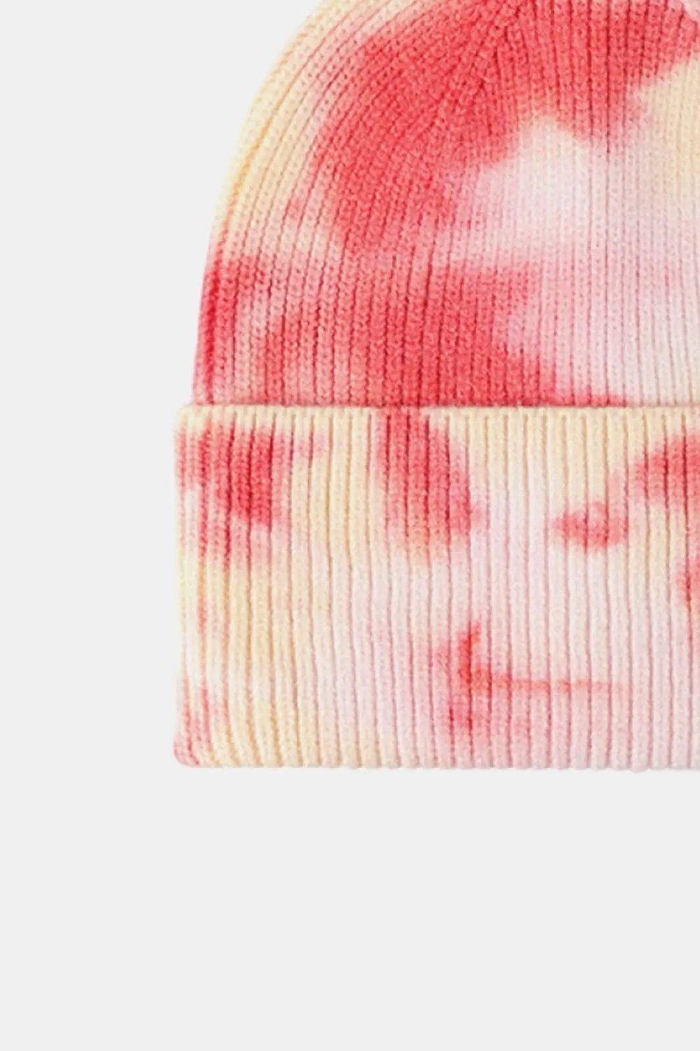 Beanie Hat - Colorful Tie-Dye - Knit