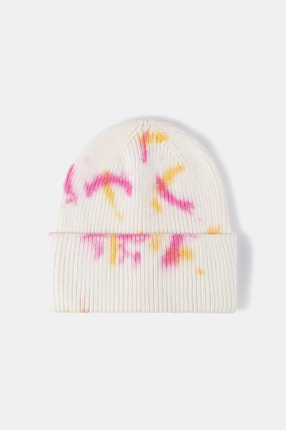 Beanie Hat - Colorful Tie-Dye - Knit
